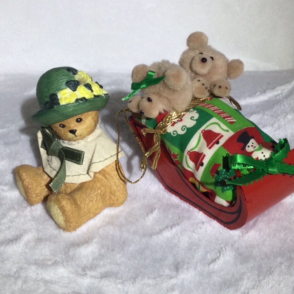 ⭐️ Merry Bear Christmas Ornaments Bundle